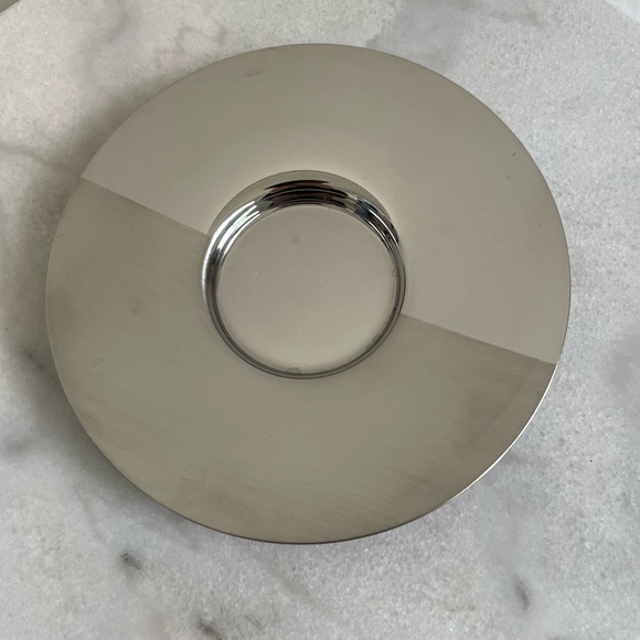 Vintage Atelier Oi for Nespresso Espresso Glass Cup and Stainless Steal Saucer - Picture 6 of 14